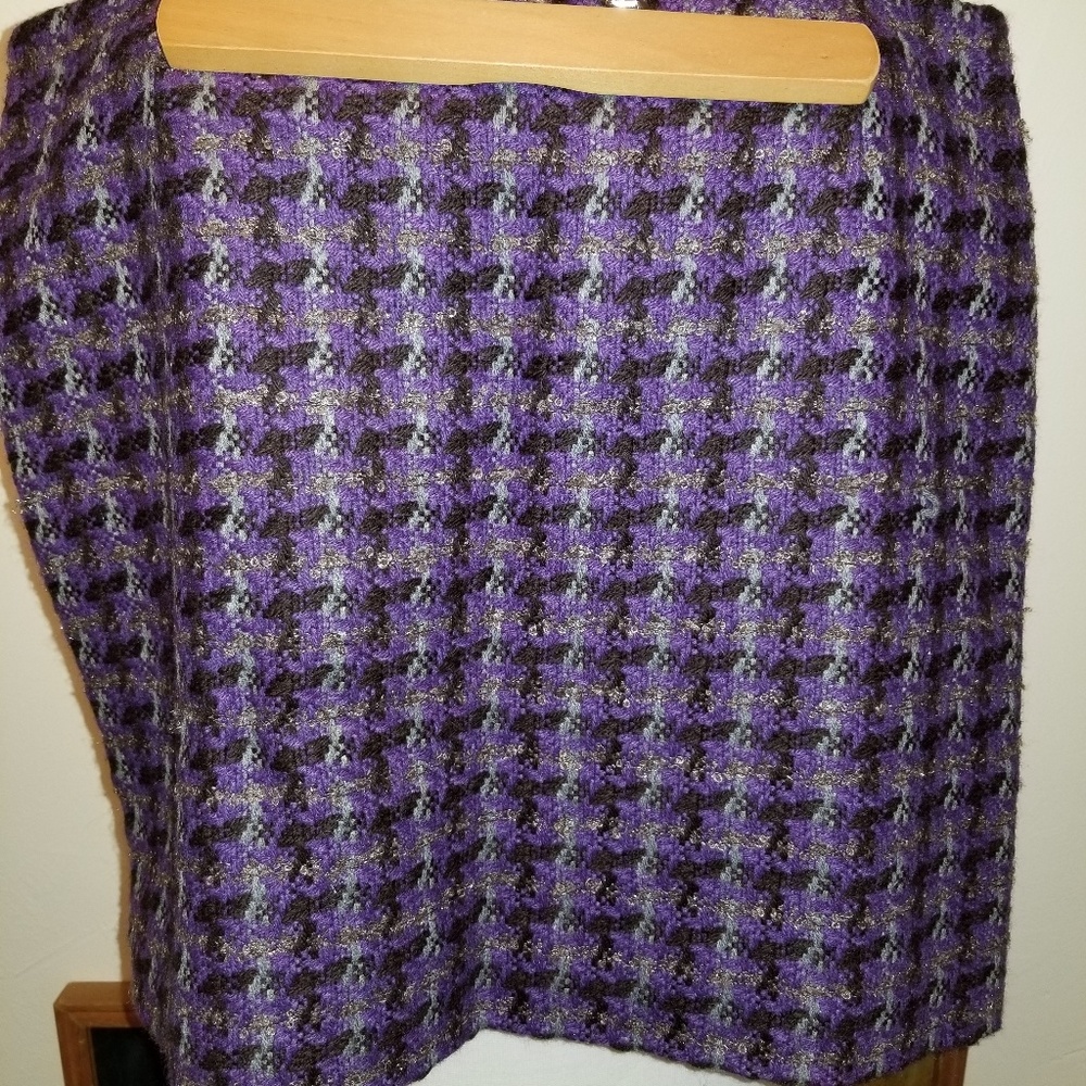 J Crew Wool Blend Mini Skirt Size 4